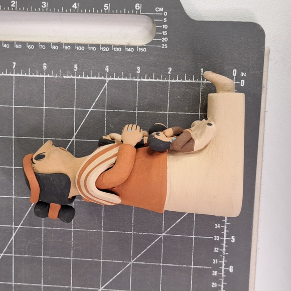 Storyteller 3 Kids Pottery Vintage 90's Jemez Pueblo, New Mexico - Picture 15 of 15